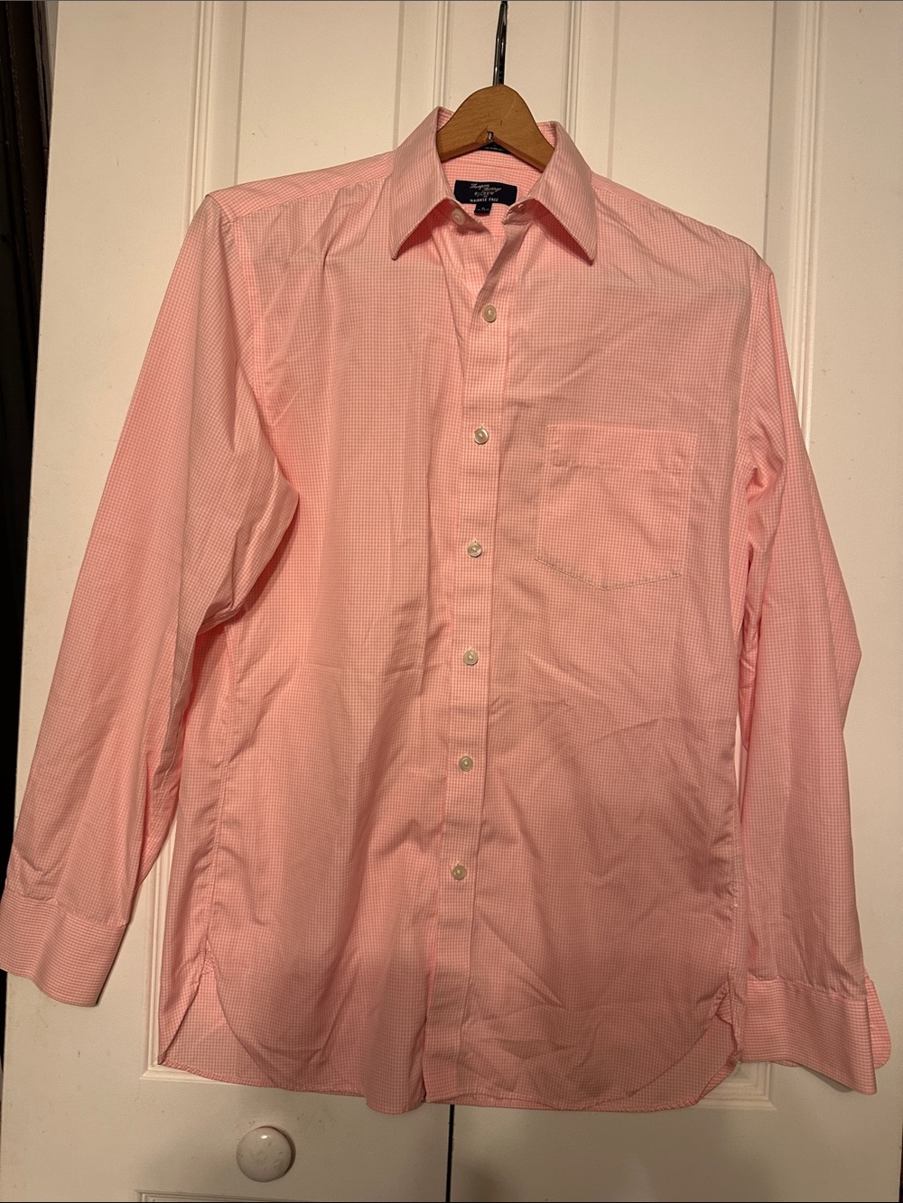 J. Crew Light Pink Men’s Button-Down Dress Shirt